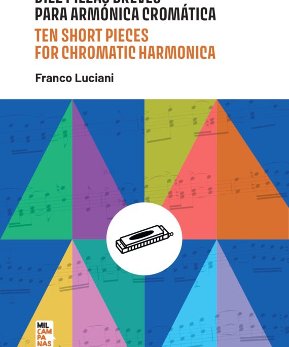 Diez piezas breves para armónica cromática (libro físico)